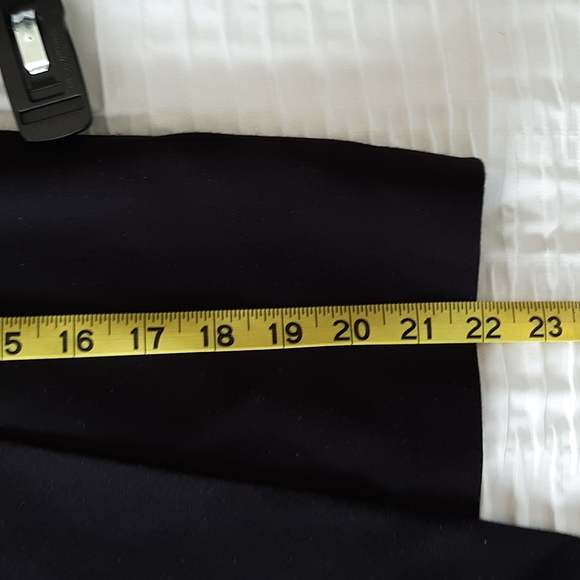 Black Faux Wrap Skirt - Picture 6 of 9